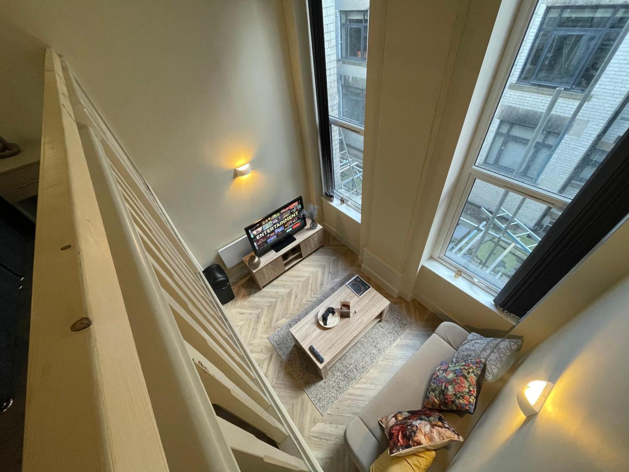 Luxury Mezzanine Apartment In Central Leeds Central Station Extérieur photo