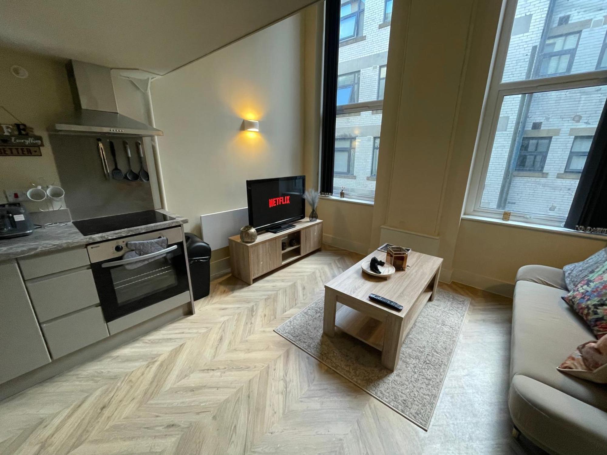 Luxury Mezzanine Apartment In Central Leeds Central Station Extérieur photo
